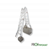 Аренда шарнирной телескопической стремянки KRAUSE Monte Televario 4х5 (3-6 м)