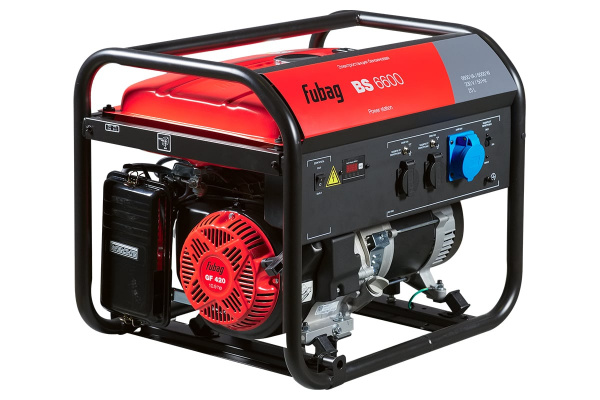 Аренда бензинового генератора BS6600 Fubag (6кВт)