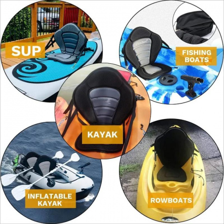 Аренда сиденья для сап-борда, каяка (чёрное)