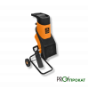 Аренда электрического измельчителя кустов SH 2400E CARVER (в комплекте толкатель + мешок)